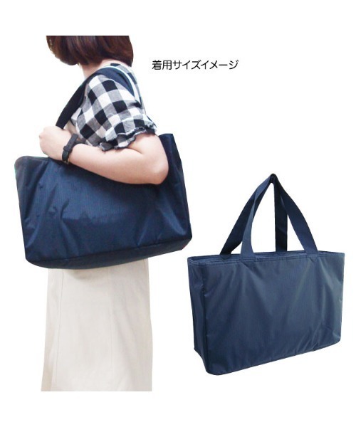 SFW（エスエフダブリュー）の「保冷保温角形トートバッグ（トートバッグ・メンズ・ブラック/ネイビー・FREE）」の9枚目の写真