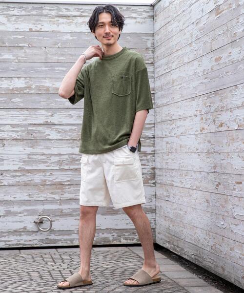 coen(コーエン)の「コーデュロイブッシュショーツ(その他パンツ・メンズ・ホワイト/ライム・SMALL/MEDIUM/LARGE/X-LARGE)」の15枚目の写真