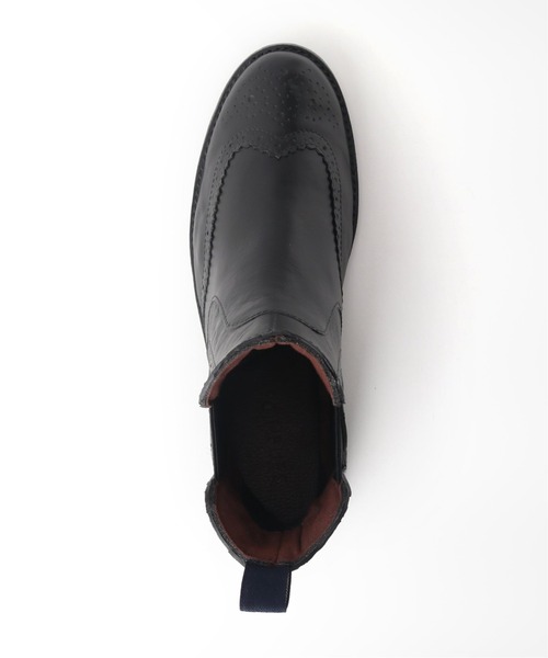 RAINFUBS（レインファブス）の「RAINFUBS サイドゴアメダリオンレインブーツ（レインシューズ・レディース・ブラック・24cm/25cm）」の11枚目の写真