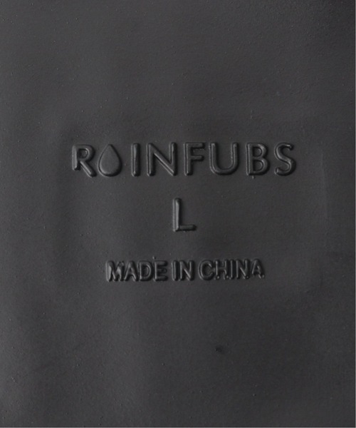 RAINFUBS（レインファブス）の「RAINFUBS サイドゴアメダリオンレインブーツ（レインシューズ・レディース・ブラック・24cm/25cm）」の15枚目の写真