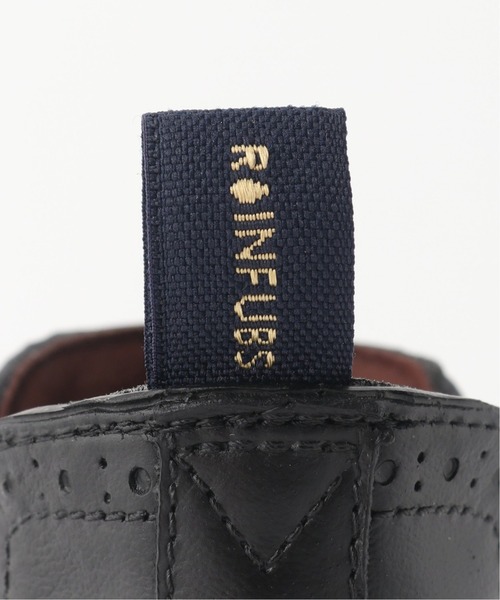 RAINFUBS（レインファブス）の「RAINFUBS サイドゴアメダリオンレインブーツ（レインシューズ・レディース・ブラック・24cm/25cm）」の9枚目の写真