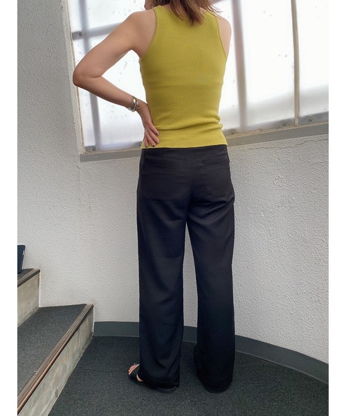 LiSeek（リシーク）の「【LiSeeK】アメスリニットＴＯＰ（ニット/セーター・レディース・ベージュ/ブラック/ホワイト/ブラウン/イエロー・FREE）」の10枚目の写真