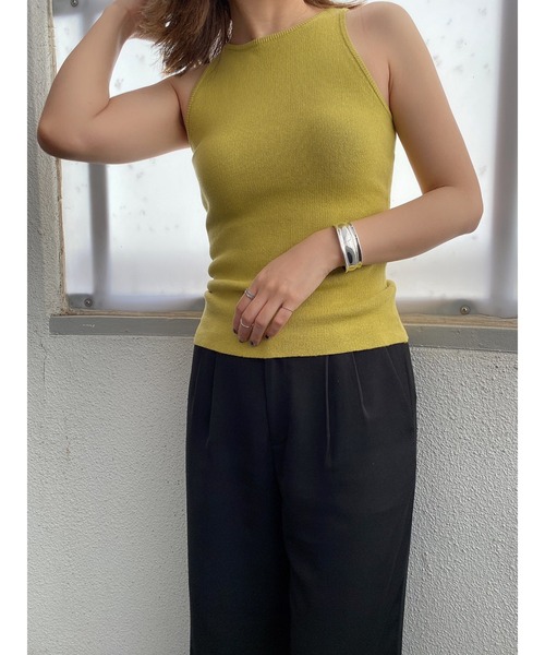 LiSeek（リシーク）の「【LiSeeK】アメスリニットＴＯＰ（ニット/セーター・レディース・ベージュ/ブラック/ホワイト/ブラウン/イエロー・FREE）」の20枚目の写真