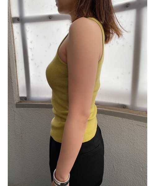 LiSeek（リシーク）の「【LiSeeK】アメスリニットＴＯＰ（ニット/セーター・レディース・ベージュ/ブラック/ホワイト/ブラウン/イエロー・FREE）」の14枚目の写真