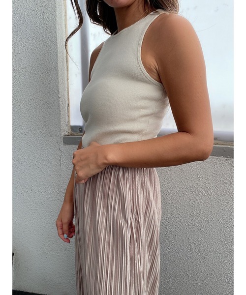 LiSeek（リシーク）の「【LiSeeK】アメスリニットＴＯＰ（ニット/セーター・レディース・ベージュ/ブラック/ホワイト/ブラウン/イエロー・FREE）」の22枚目の写真