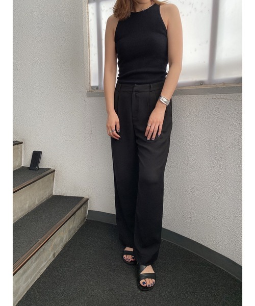 LiSeek（リシーク）の「【LiSeeK】アメスリニットＴＯＰ（ニット/セーター・レディース・ベージュ/ブラック/ホワイト/ブラウン/イエロー・FREE）」の15枚目の写真