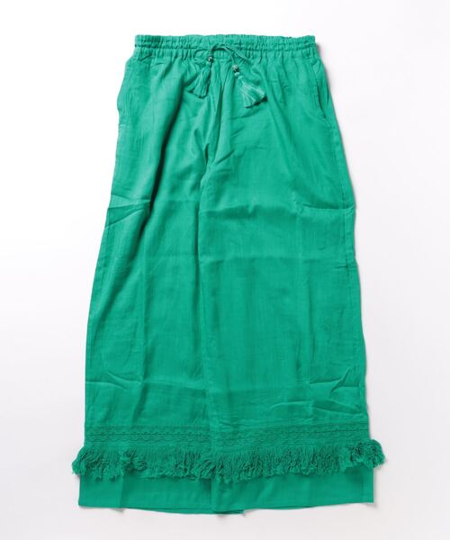 チャイハネ（チャイハネ）の「【チャイハネ】シャリンフリンジワイドパンツ（その他パンツ・レディース・ブラック/ブラウン/カーキ/ブルー/イエロー/パープル/オレンジ/レッド/ターコイズブルー/ベージュ/ホワイト/グリーン・FREE）」の6枚目の写真