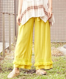 チャイハネ | 【チャイハネ】シャリンフリンジワイドパンツ(その他パンツ)