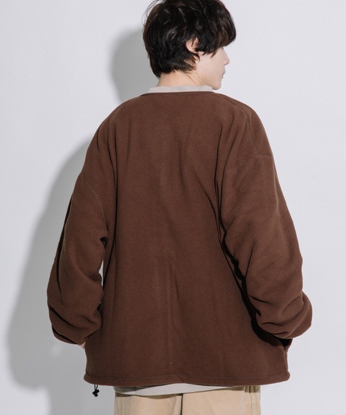 8.8万♡ルネRene♡2025年♡パール♡フーディ刺繍ブルゾンジャケット日本製 ポケット付きブランケットストール