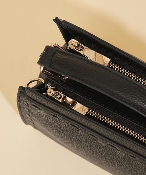 BEAUTY&YOUTH UNITED ARROWS(ビューティーアンドユースユナイテッドアローズ)の「BY ラインハンドル ステッチショルダーバッグ -2WAY- ∴(ショルダーバッグ・レディース・ブラック/オフホワイト/オレンジ/ピンク・FREE)」の17枚目の写真