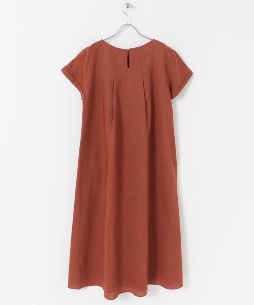 URBANRESEARCH タックシャツワンピースFREE オレンジ URBANRESEARCH タックシャツワンピースFREE オレンジ