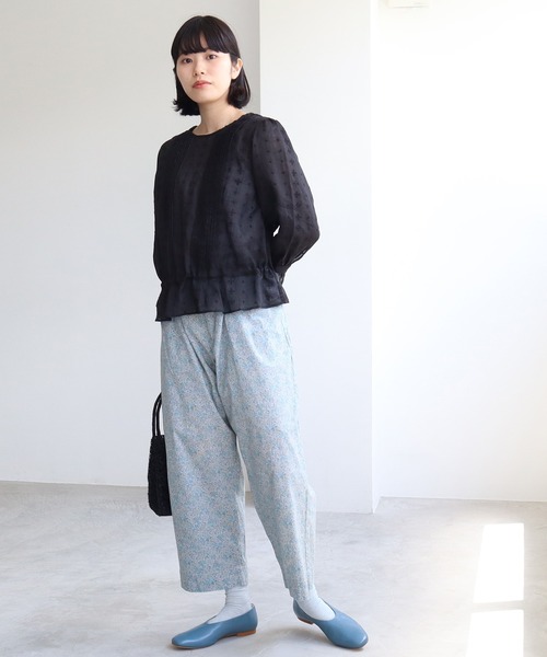 bulle de savon（ビュルデサボン）の「REMME レザースリッポン（パンプス・レディース・ブラック/ブラウン/サックスブルー・36/37/38）」の10枚目の写真