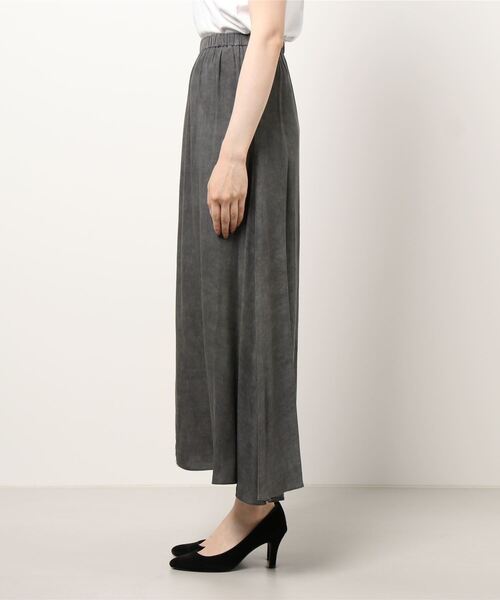 CAPRICIEUX LE'MAGE（カプリシューレマージュ）の「ムラ染めフレアスカート（スカート・レディース・ピンク/チャコールグレー/グリーン・FREE）」の5枚目の写真