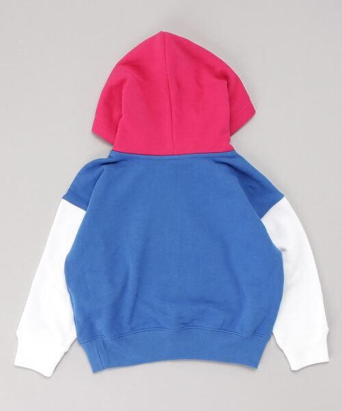 POLO RALPH LAUREN CHILDRENSWEAR(ポロ ラルフ ローレン チルドレンズウェア)の「カラーブロックド フリース フーディ(パーカー・キッズ・マルチ・4/6)」の4枚目の写真