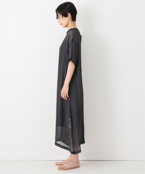 ワンピースライトシアーキャミ付きワンピース ワンピース Simplicite シンプリシテェ のファッション
