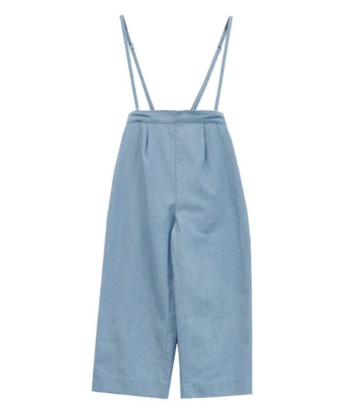 lulpini（ルルピー二）の「kids ソフトデニムストラップ付きタックパンツ（その他パンツ・キッズ・ブルー/サックスブルー・S/M/L）」の22枚目の写真