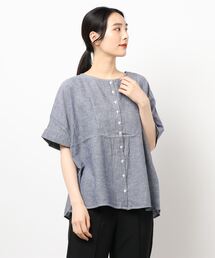 Samansa Mos2 | 切替前開きブラウス(シャツ/ブラウス)