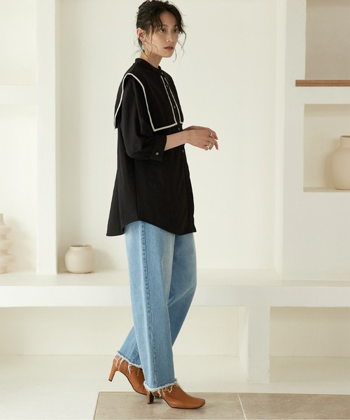 titivate（ティティベイト）の「ｽｸｴｱﾄｩﾍﾞｰｼｯｸｽﾄﾚｯﾁﾌﾞｰﾂ（ブーツ・レディース・キャメル/ダークブラウン/ブラック・S/M/L/LL）」の8枚目の写真