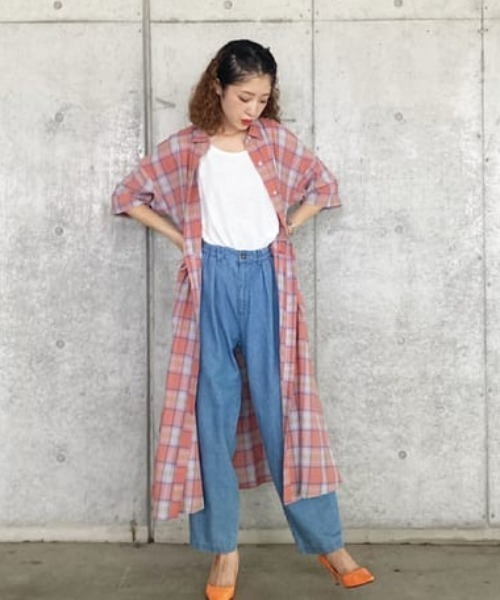 Rodeo Rodeo ギャザーブラウジングワンピース ワンピース ワンピース Crowns Bowl ロデオクラウンズワイドボウル のファッション Wide Crowns