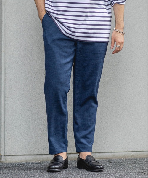 EDIFICE（エディフィス）の「リラックス スラブツイル イージーパンツ（その他パンツ・メンズ・ホワイト/ブラック/ネイビー/ブラウン/アイボリー・SMALL/MEDIUM/LARGE/X-LARGE）」の5枚目の写真