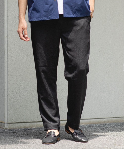 EDIFICE（エディフィス）の「リラックス スラブツイル イージーパンツ（その他パンツ・メンズ・ホワイト/ブラック/ネイビー/ブラウン/アイボリー・SMALL/MEDIUM/LARGE/X-LARGE）」の3枚目の写真