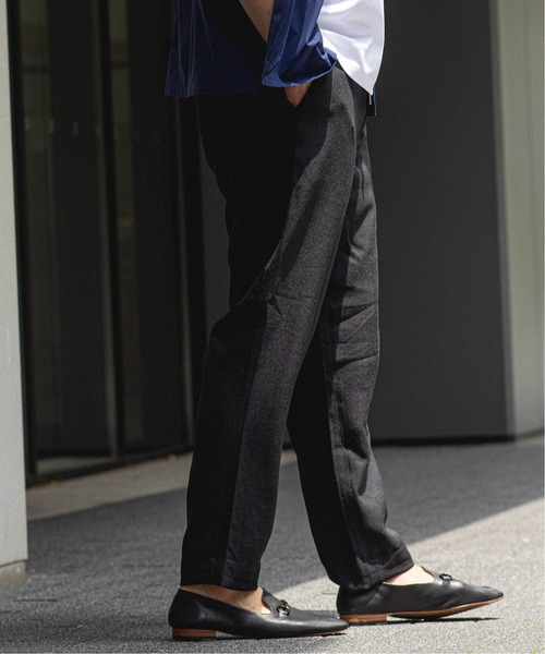 EDIFICE（エディフィス）の「リラックス スラブツイル イージーパンツ（その他パンツ・メンズ・ホワイト/ブラック/ネイビー/ブラウン/アイボリー・SMALL/MEDIUM/LARGE/X-LARGE）」の14枚目の写真