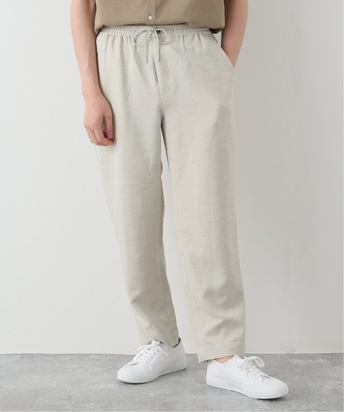 EDIFICE（エディフィス）の「リラックス スラブツイル イージーパンツ（その他パンツ・メンズ・ホワイト/ブラック/ネイビー/ブラウン/アイボリー・SMALL/MEDIUM/LARGE/X-LARGE）」の21枚目の写真