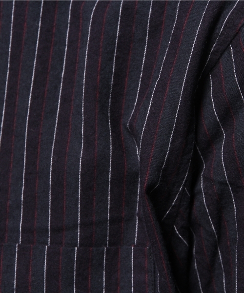 CIAOPANIC（チャオパニック）の「【Ciaopanic】レジメンスタンドシャツLS（シャツ/ブラウス・メンズ・グリーン/ネイビー・MEDIUM/LARGE）」の12枚目の写真