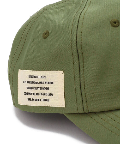 AVIREX（アヴィレックス）の「【AVIREX FLYER'S】リーコン キャップ / RECON CAP / AF / アヴィレックス / AVIREX（キャップ・メンズ・オリーブ/ネイビー/ブラック/ホワイト・FREE）」の9枚目の写真