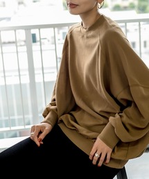 RIVE DROITE | 肩落ちのシルエットで華奢みえ効果　ハイツイストオーバーカットソー(Tシャツ/カットソー)