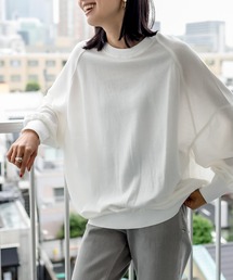 RIVE DROITE | 肩落ちのシルエットで華奢みえ効果　ハイツイストオーバーカットソー(Tシャツ/カットソー)
