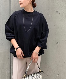 RIVE DROITE | 肩落ちのシルエットで華奢みえ効果　ハイツイストオーバーカットソー(Tシャツ/カットソー)