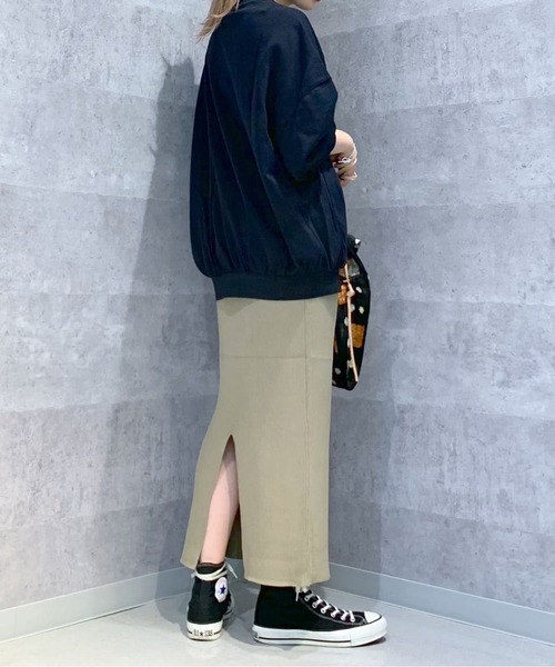 RIVE DROITE（リヴドロワ）の「ハイツイストオーバーカットソー（Tシャツ/カットソー・レディース・ブラウン/ブラック/オフホワイト・FREE）」の18枚目の写真