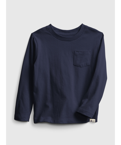 GAP（ギャップ）の「オーガニックコットン ミックス＆マッチ Tシャツ (幼児)（Tシャツ/カットソー・キッズ・ブルー/モスグリーン/ネイビー/ホワイト/ライトグレー/ブルー系その他/ベージュ/ブルー系その他2/イエロー・2 YRS/5 YRS/18-24M/3 YRS/12-18 M/4 YRS/12-18M）」の5枚目の写真