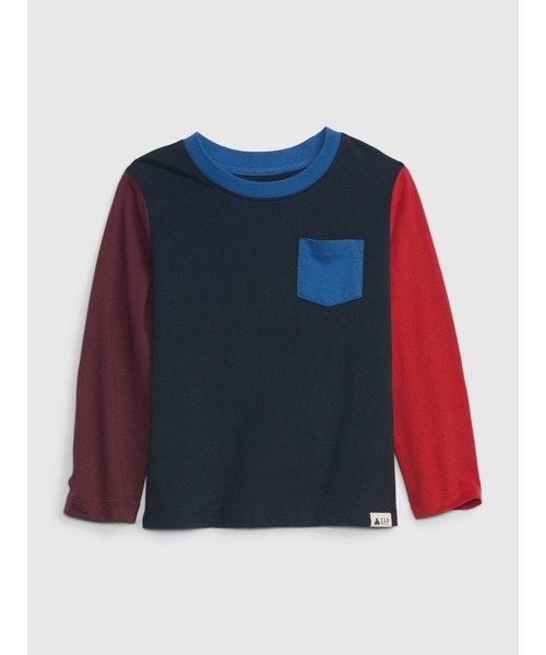 GAP（ギャップ）の「オーガニックコットン ミックス＆マッチ Tシャツ (幼児)（Tシャツ/カットソー・キッズ・ブルー/モスグリーン/ネイビー/ホワイト/ライトグレー/ブルー系その他/ベージュ/ブルー系その他2/イエロー・2 YRS/5 YRS/18-24M/3 YRS/12-18 M/4 YRS/12-18M）」の7枚目の写真