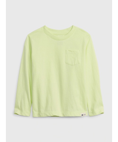 GAP（ギャップ）の「オーガニックコットン ミックス＆マッチ Tシャツ (幼児)（Tシャツ/カットソー・キッズ・ブルー/モスグリーン/ネイビー/ホワイト/ライトグレー/ブルー系その他/ベージュ/ブルー系その他2/イエロー・2 YRS/5 YRS/18-24M/3 YRS/12-18 M/4 YRS/12-18M）」の9枚目の写真