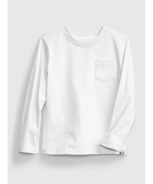 GAP（ギャップ）の「オーガニックコットン ミックス＆マッチ Tシャツ (幼児)（Tシャツ/カットソー・キッズ・ブルー/モスグリーン/ネイビー/ホワイト/ライトグレー/ブルー系その他/ベージュ/ブルー系その他2/イエロー・2 YRS/5 YRS/18-24M/3 YRS/12-18 M/4 YRS/12-18M）」の10枚目の写真