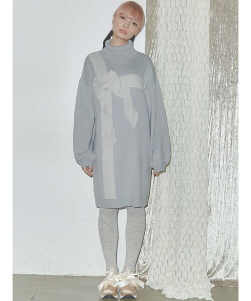 merry jenny（メリージェニー）の「floral tights（タイツ/ストッキング・レディース・ブラック/グレー・FREE）」の14枚目の写真