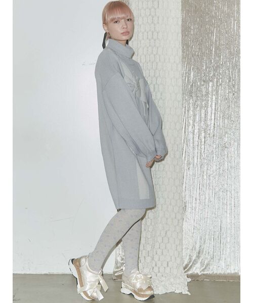 merry jenny（メリージェニー）の「floral tights（タイツ/ストッキング・レディース・ブラック/グレー・FREE）」の15枚目の写真