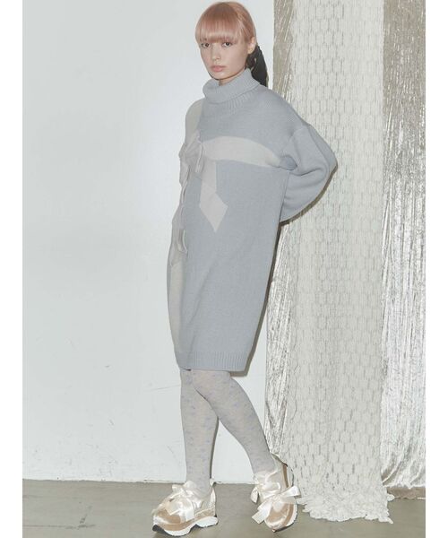 merry jenny（メリージェニー）の「floral tights（タイツ/ストッキング・レディース・ブラック/グレー・FREE）」の16枚目の写真