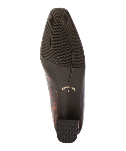 ESPERANZA（エスペランサ）の「【晴雨兼用】【KLC BY esp】スクエアエナメルブーティ（ブーツ・レディース・ガンメタ/ブラック系8/ブラウン系8・LL/S/M/L）」の8枚目の写真