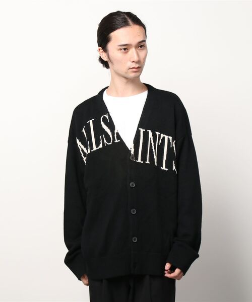 ALLSAINTS（オールセインツ）の「SPLIT SAINTS CARDIGA | SPLIT SAINTS カーディガン（カーディガン/ボレロ・メンズ・ブラック・M/XS/S/L）」の10枚目の写真