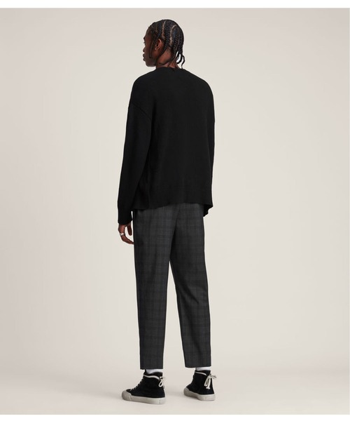 ALLSAINTS（オールセインツ）の「SPLIT SAINTS CARDIGA | SPLIT SAINTS カーディガン（カーディガン/ボレロ・メンズ・ブラック・M/XS/S/L）」の9枚目の写真