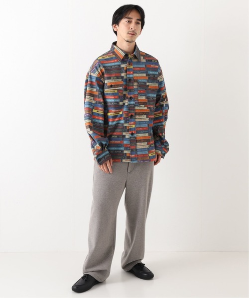 Manhattan Portage（マンハッタンポーテージ）の「【Manhattan Portage / マンハッタン ポーテージ】 WOVEN ロングスリーブシャツ（シャツ/ブラウス・メンズ・ボルドー/ブルー・MEDIUM/LARGE）」の15枚目の写真