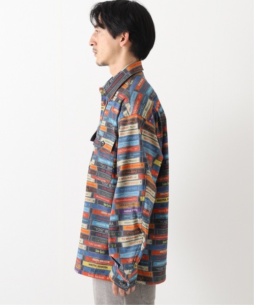 Manhattan Portage（マンハッタンポーテージ）の「【Manhattan Portage / マンハッタン ポーテージ】 WOVEN ロングスリーブシャツ（シャツ/ブラウス・メンズ・ボルドー/ブルー・MEDIUM/LARGE）」の9枚目の写真