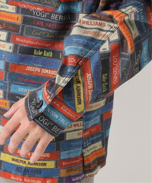 Manhattan Portage（マンハッタンポーテージ）の「【Manhattan Portage / マンハッタン ポーテージ】 WOVEN ロングスリーブシャツ（シャツ/ブラウス・メンズ・ボルドー/ブルー・MEDIUM/LARGE）」の13枚目の写真