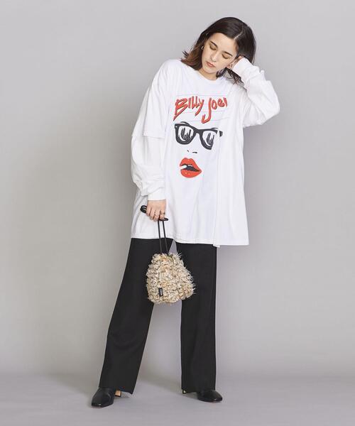 BEAUTY&YOUTH UNITED ARROWS（ビューティーアンドユースユナイテッドアローズ）の「BY ニット パンツ -ウォッシャブル-◆（その他パンツ・レディース・ブラック/イエロー/モカ・M/S）」の10枚目の写真
