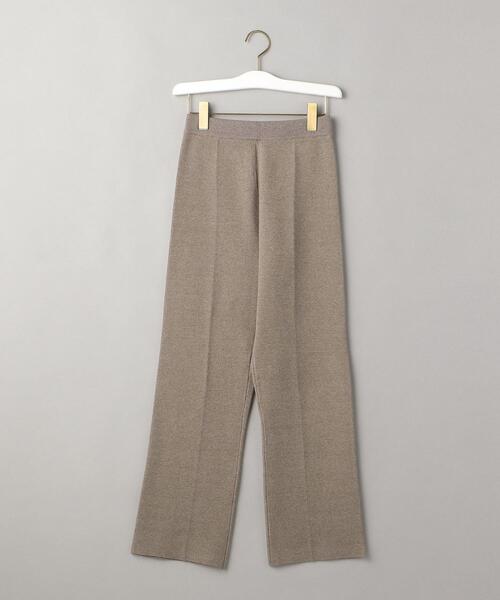 BEAUTY&YOUTH UNITED ARROWS（ビューティーアンドユースユナイテッドアローズ）の「BY ニット パンツ -ウォッシャブル-◆（その他パンツ・レディース・ブラック/イエロー/モカ・M/S）」の12枚目の写真