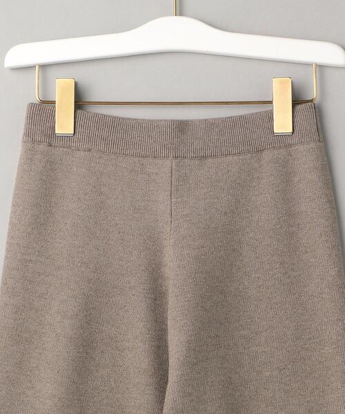 BEAUTY&YOUTH UNITED ARROWS（ビューティーアンドユースユナイテッドアローズ）の「BY ニット パンツ -ウォッシャブル-◆（その他パンツ・レディース・ブラック/イエロー/モカ・M/S）」の15枚目の写真