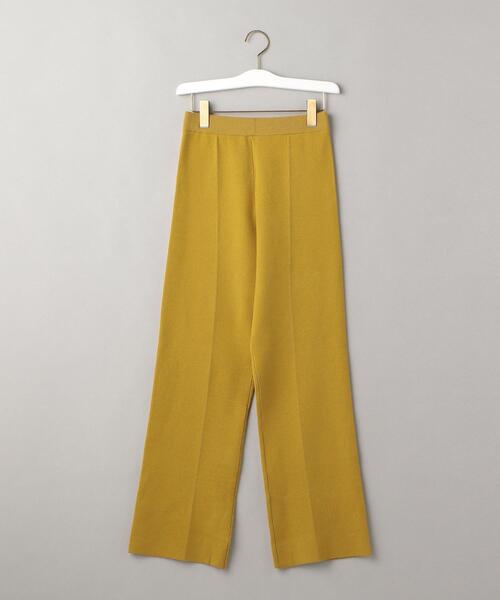 BEAUTY&YOUTH UNITED ARROWS（ビューティーアンドユースユナイテッドアローズ）の「BY ニット パンツ -ウォッシャブル-◆（その他パンツ・レディース・ブラック/イエロー/モカ・M/S）」の20枚目の写真
